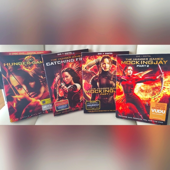 Media The Hunger Games Dvd Collection Poshmark